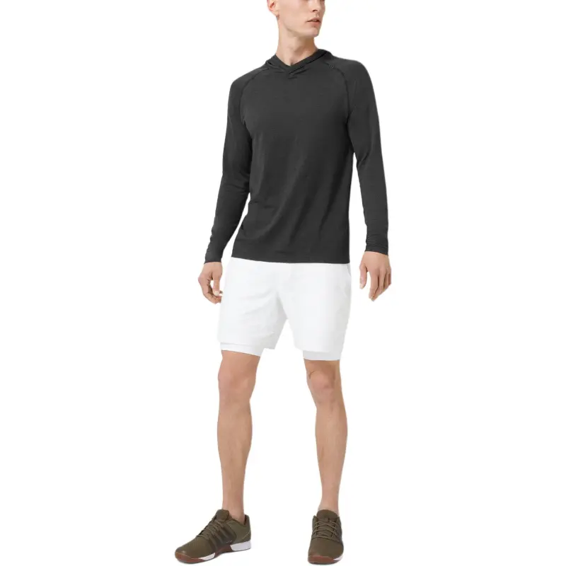 Lululemon Metal Vent Tech Sweatshirt Men's Charcoal Black-1