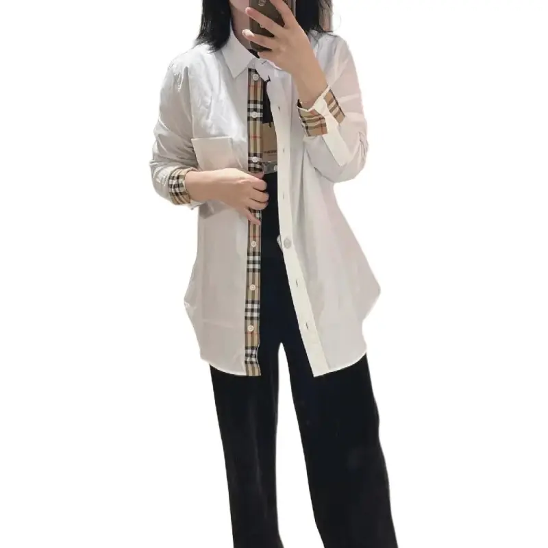 Burberry Shirts Women's White-2