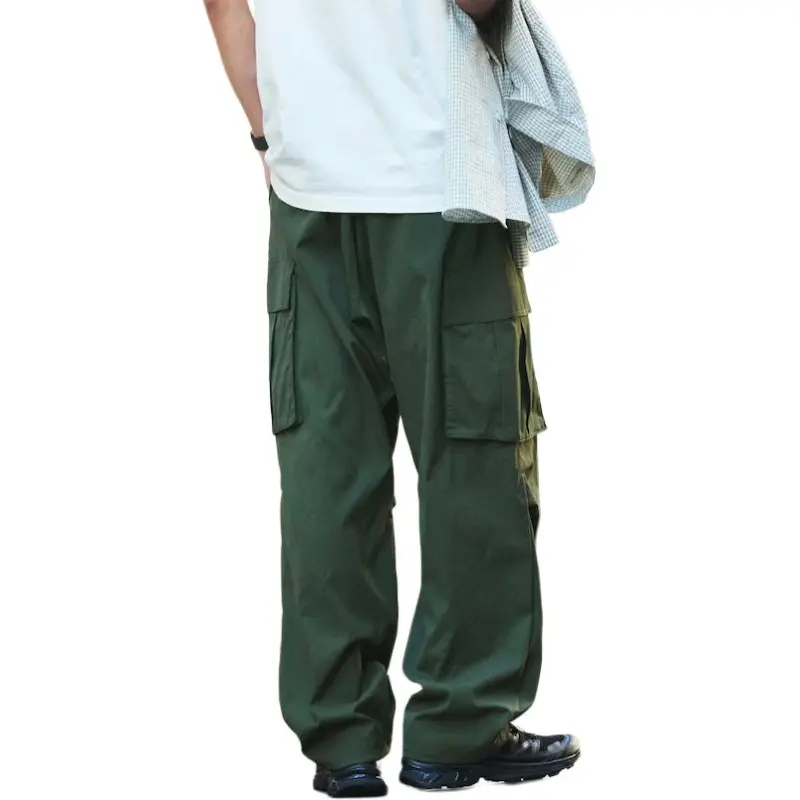 FREAK'S STORE Cargo Pants Unisex Olive Green-1