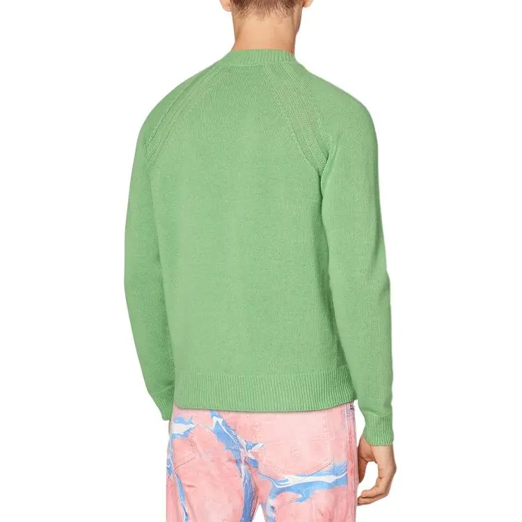 FANSIZHE VERSACE SS22 Cashmere Sweater Men's Green-3