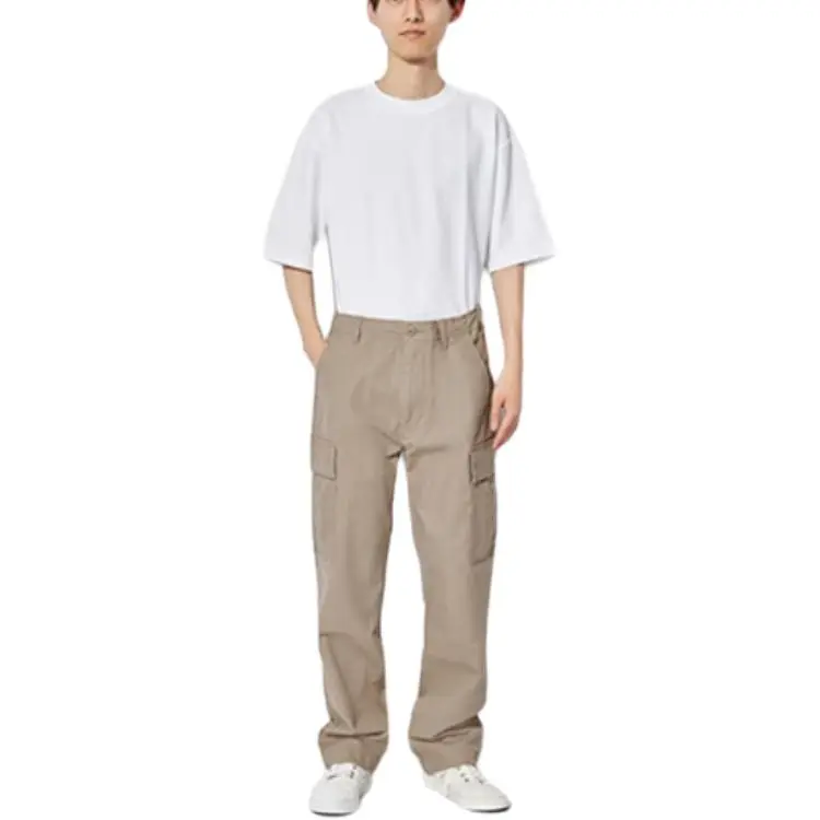 UNIQLO Cargo Pants Unisex Beige-6