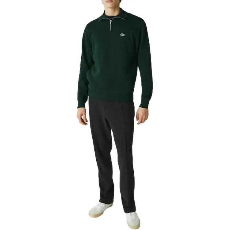 LACOSTE Sweatshirts Men Green-4