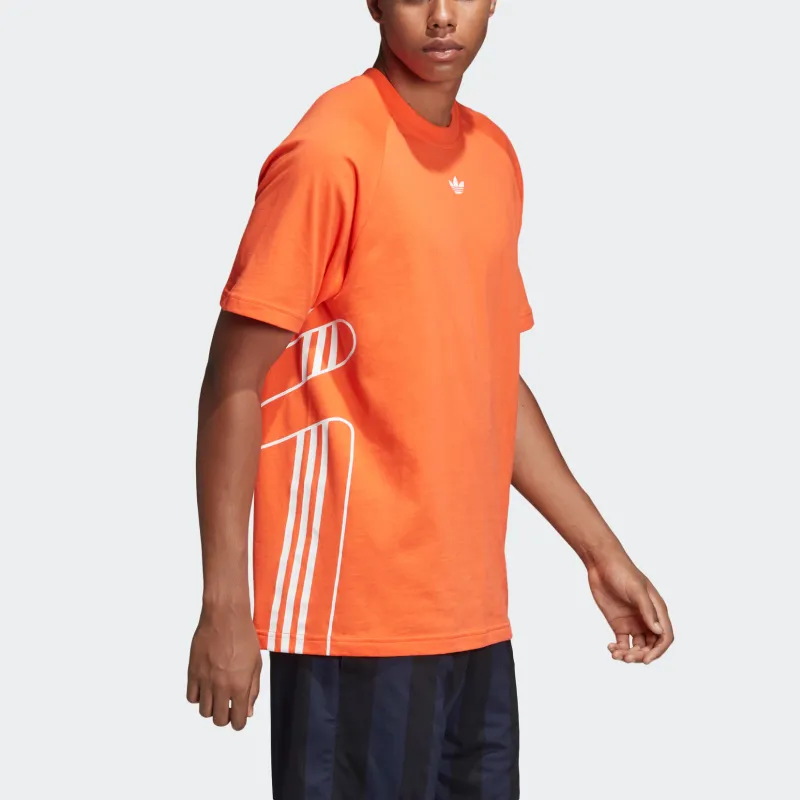 Adidas Originals T Shirt Men's True Orange-6