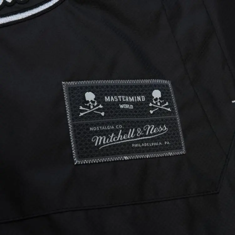 Mitchell & Ness Mastermind Joint Series Jacket Unisex Black-4