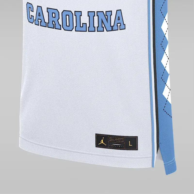 Jordan North Carolina Tar Heels Replica Men's Jordan Brand College Basketball Jersey-1