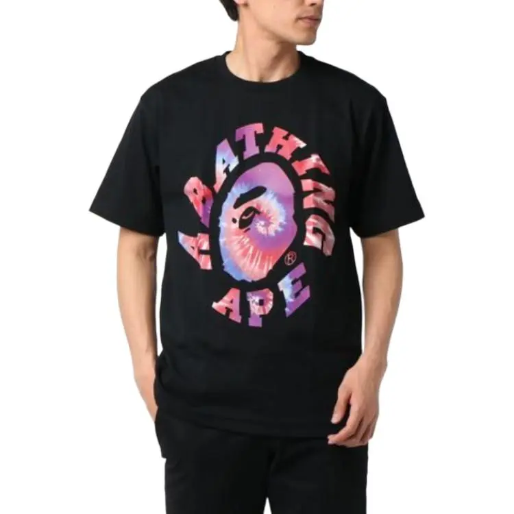 Bape Tie Dye Twist College Tee-1