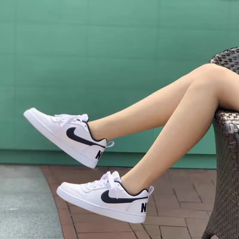 Nike Court Borough Low 'Summit White Black' GS-2