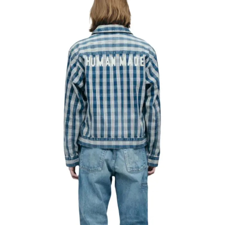 HUMAN MADE Check print Shirt Jacket-3