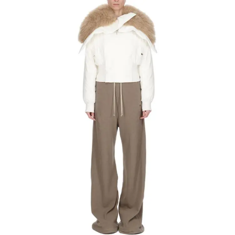 RICK OWENS Alice Hooded Cropped Jacket-3