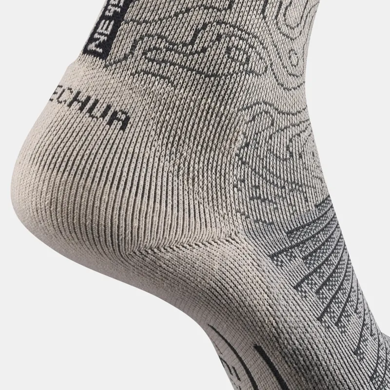 DECATHLON Knee High Socks Unisex 2 Pack Asphalt Gray-4