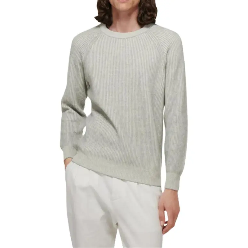 Brunello Cucinelli Ribbed Crewneck Jumper-2