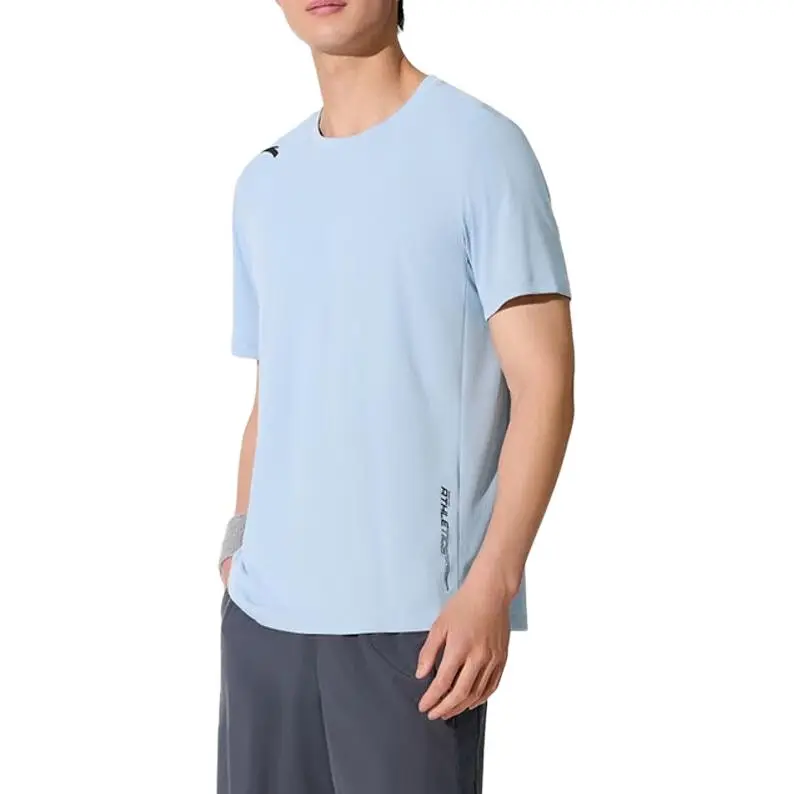Anta Variety Training Collection T-Shirt Men's Spread Wings Blue-2