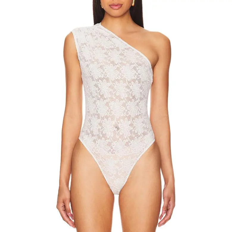 Miaou Bodysuits Women's White-1