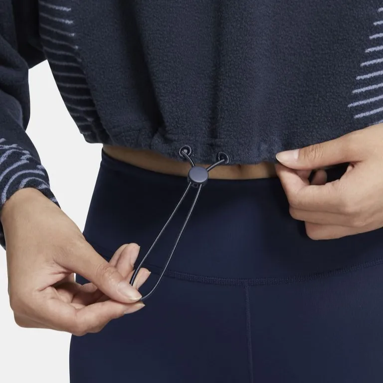 Nike Sweatshirts Women's Lightning Blue/Metallic Silver-4