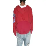 A Tie-Dye cashmere sweater Rot