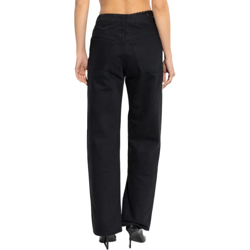 Alexander Wang Dip Side Lace Undie Jeans-4