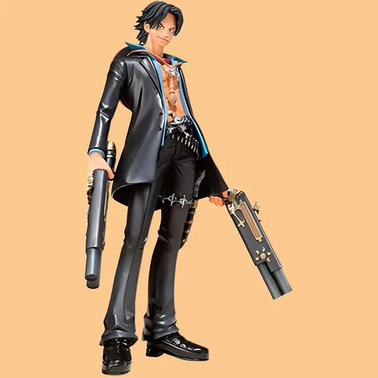 BANDAI Portgas D. Ace Figuartszero Portgas D. Ace Strong World Ver. Scale Figures-1