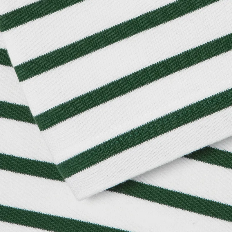 LACOSTE T Shirt Men's White Green-4
