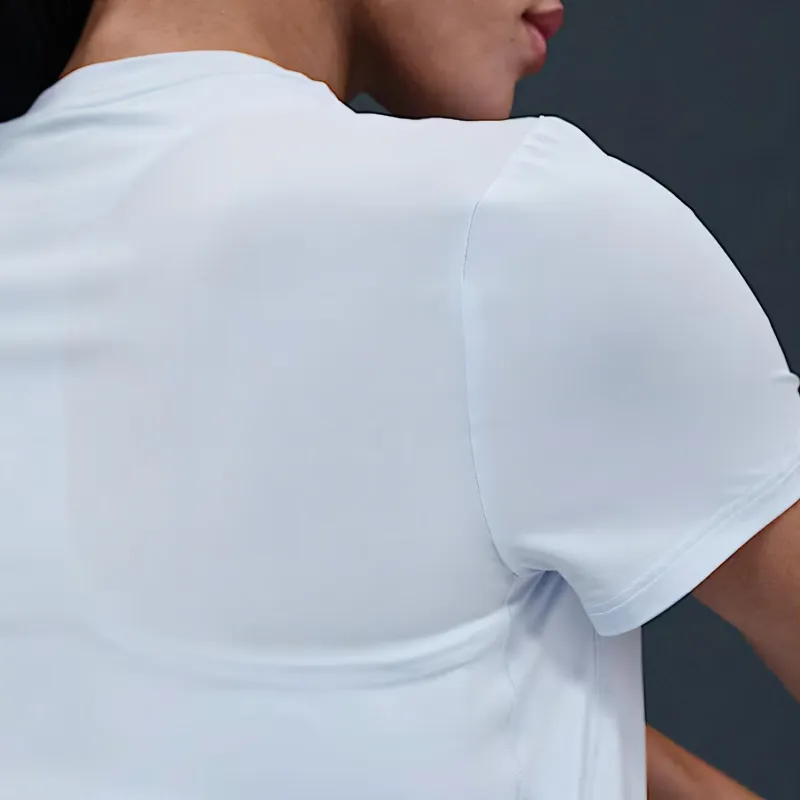 Nike Swoosh Regular T Shirt Women's White-3