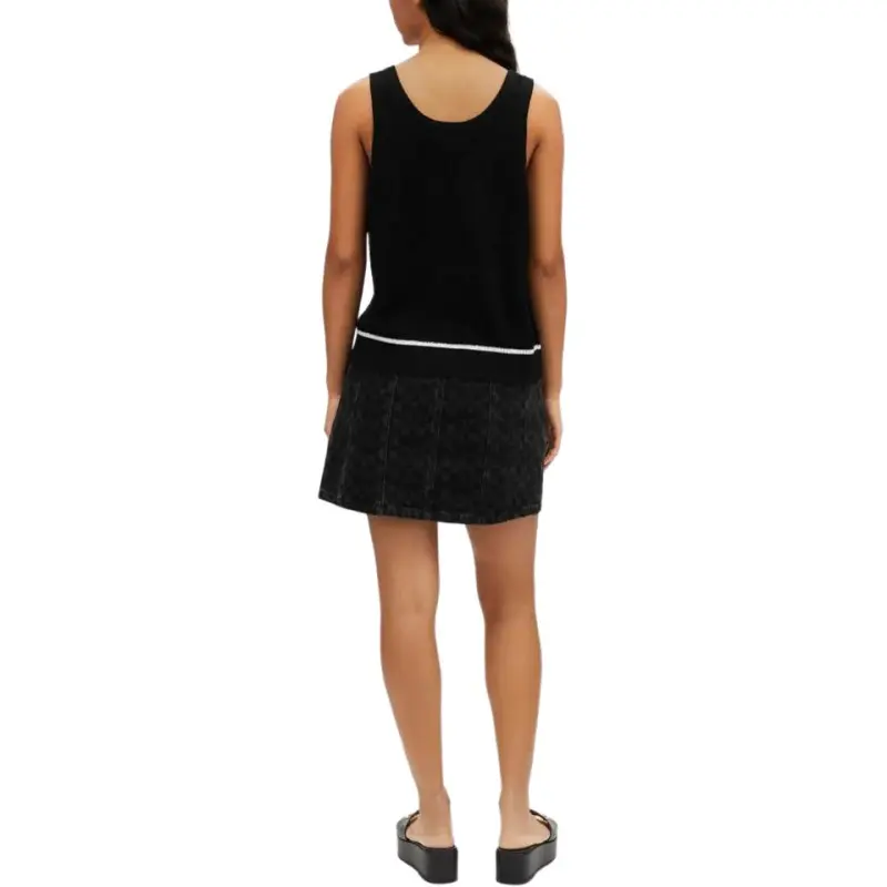 COACH Casual Short Skirts Women's Black-2