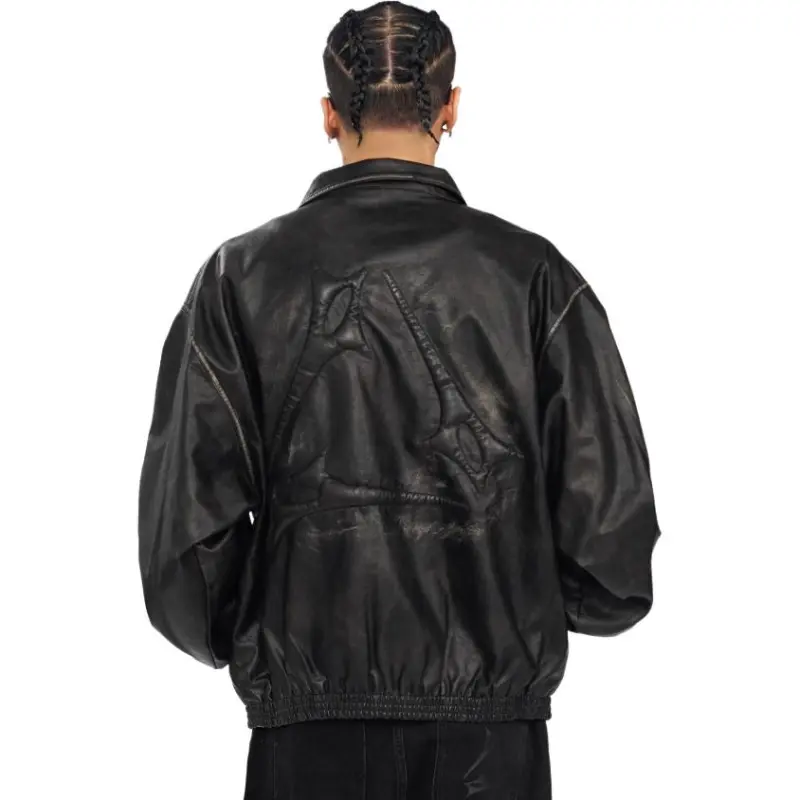 1807 Leather Jackets Unisex Dark Brown-5