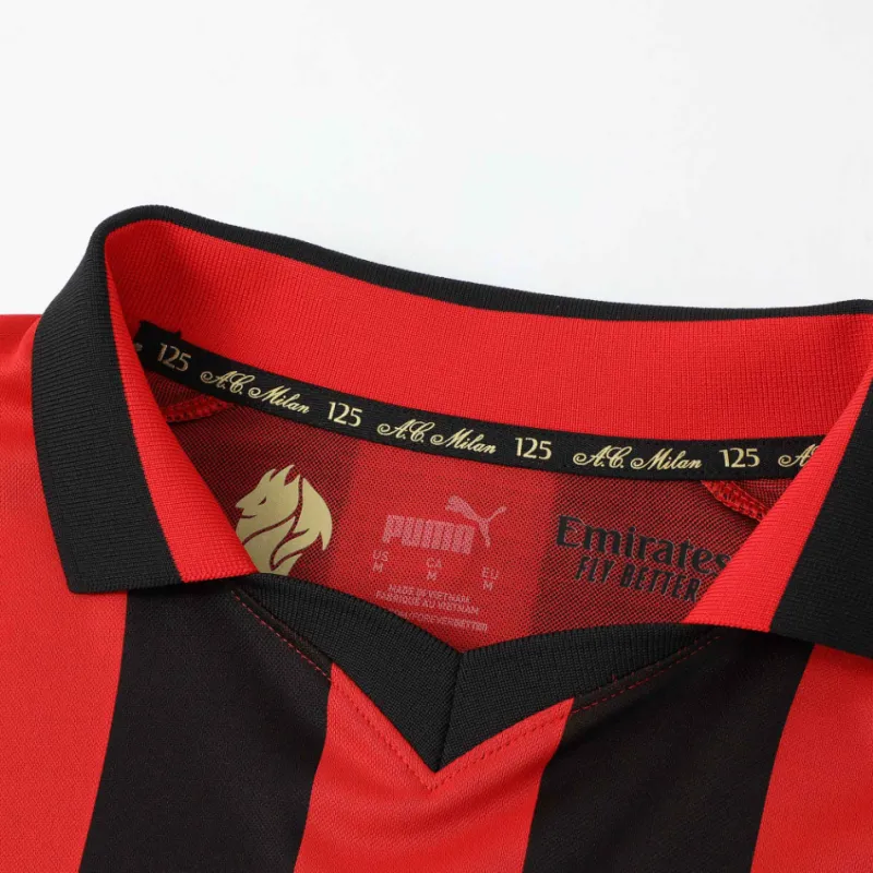 PUMA Ac Milan 125th Anniversary Authentic Long Sleeve Jersey-5