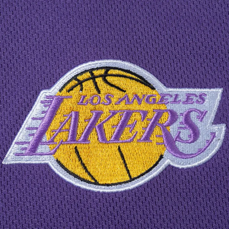 Mitchell & Ness Basketball Jersey Los Angeles Lakers Team Unisex Purple-2