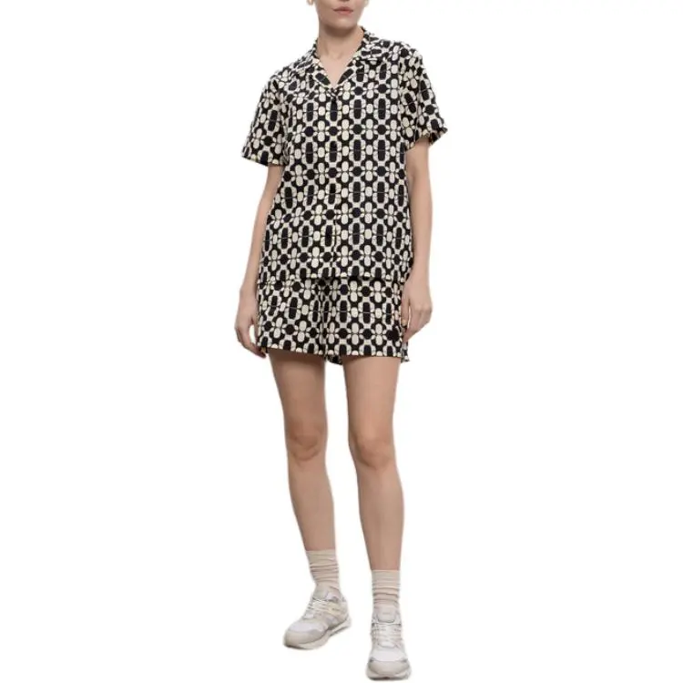 Moncler Geometric print Cotton Shirt-1
