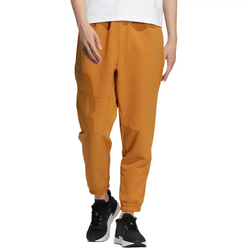 Adidas Knitted Sweatpants Men Chocolate-2