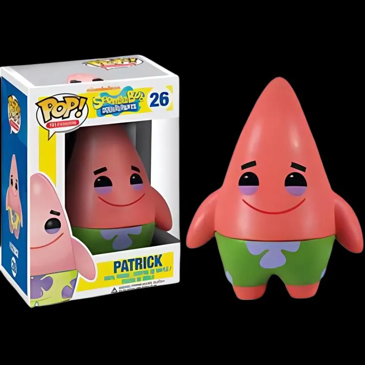 Funko Patrick Star POP! Collection The Vault Spongebob Squarepants Patrick Chibi Figures-3
