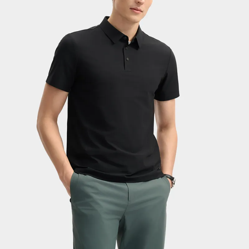 FILA Polo Shirt Men's Jet Black BK-4