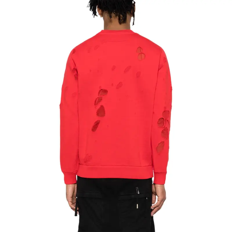 Givenchy Distressed Logo-print Sweatshirts-2
