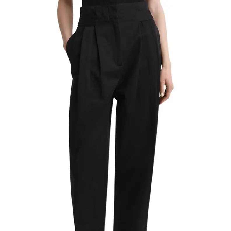 TOTEME Double Pleated Loose Pants-2