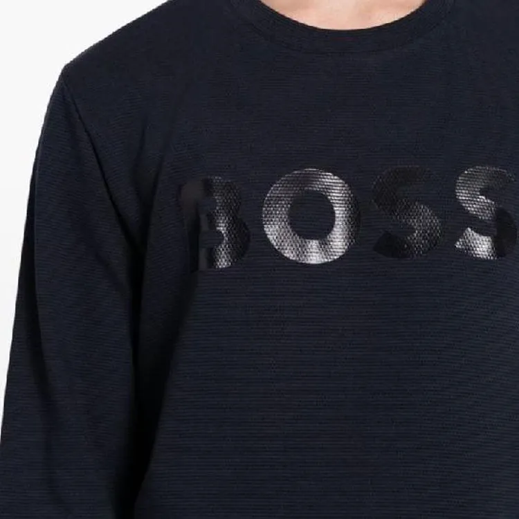 HUGO BOSS Salbo Mirror Cotton Sweatshirt-4