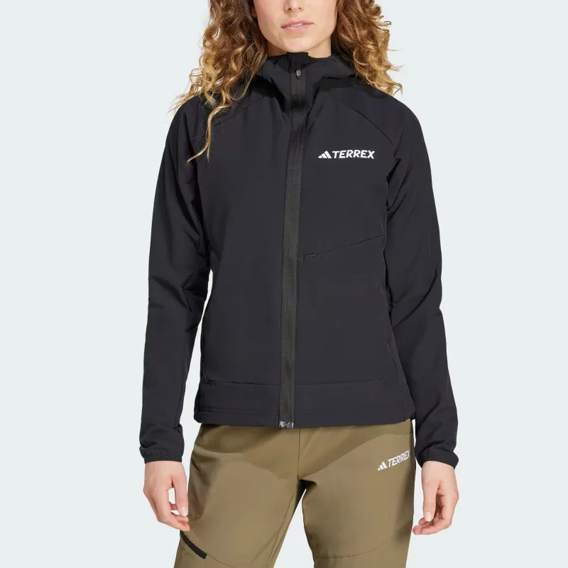 Adidas Free Shipping With AdiClub Terrex Xperior Softshell Fleece Hooded Jacket-1