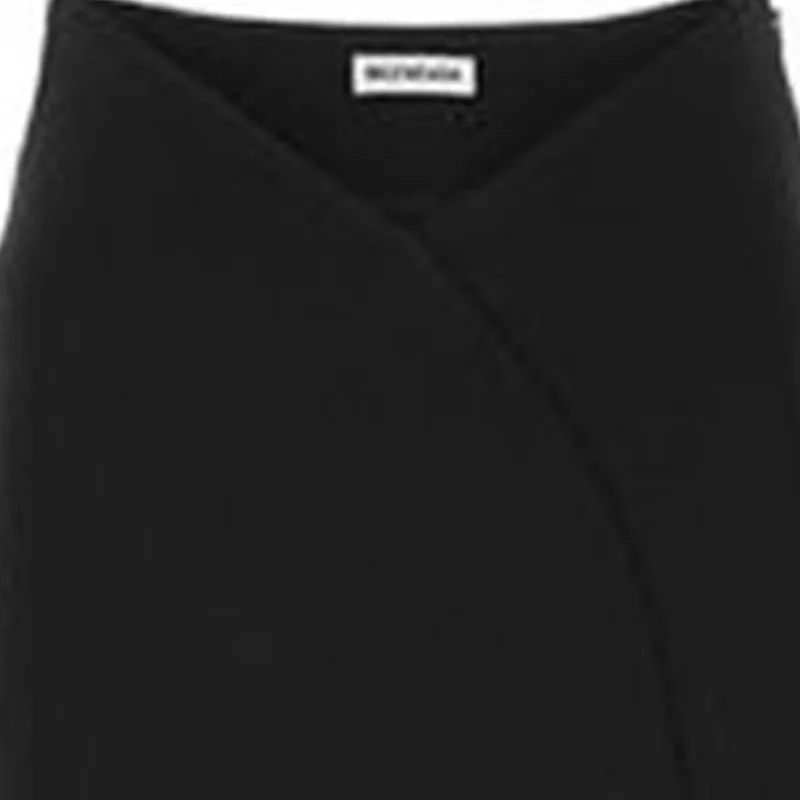 Balenciaga Wrap Midi Pencil Skirt-2