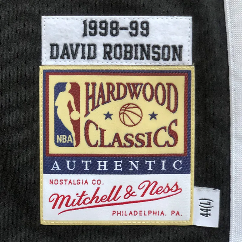 Mitchell & Ness Basketball Jersey Unisex Black-2