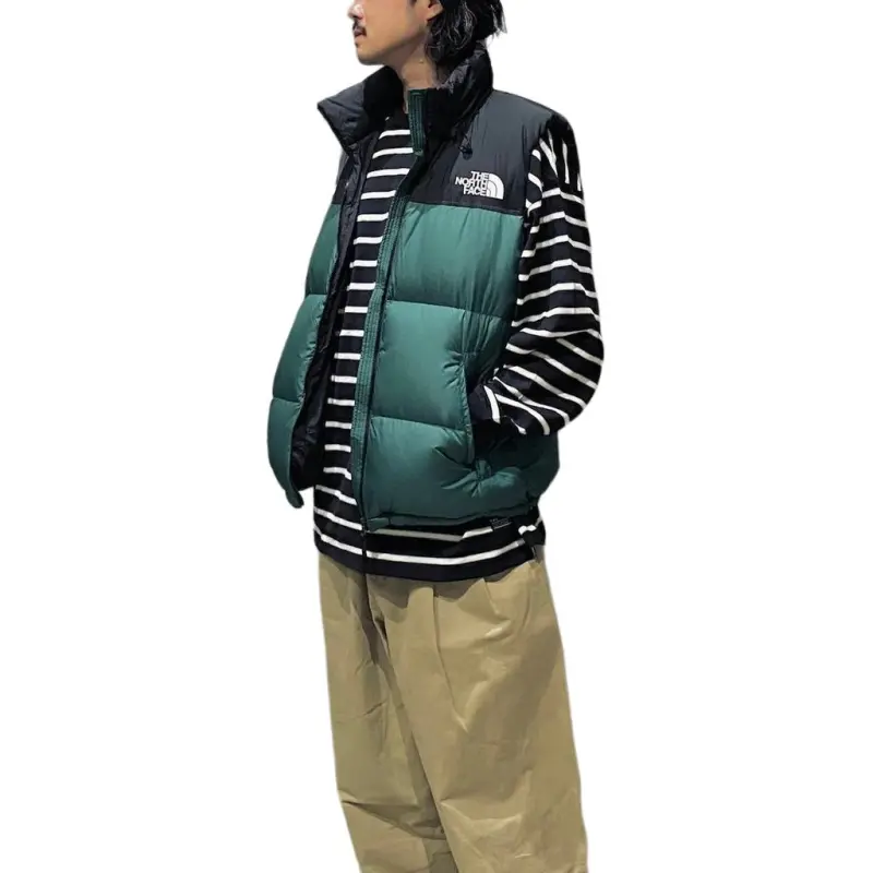 THE NORTH FACE Vest Men's Green-5