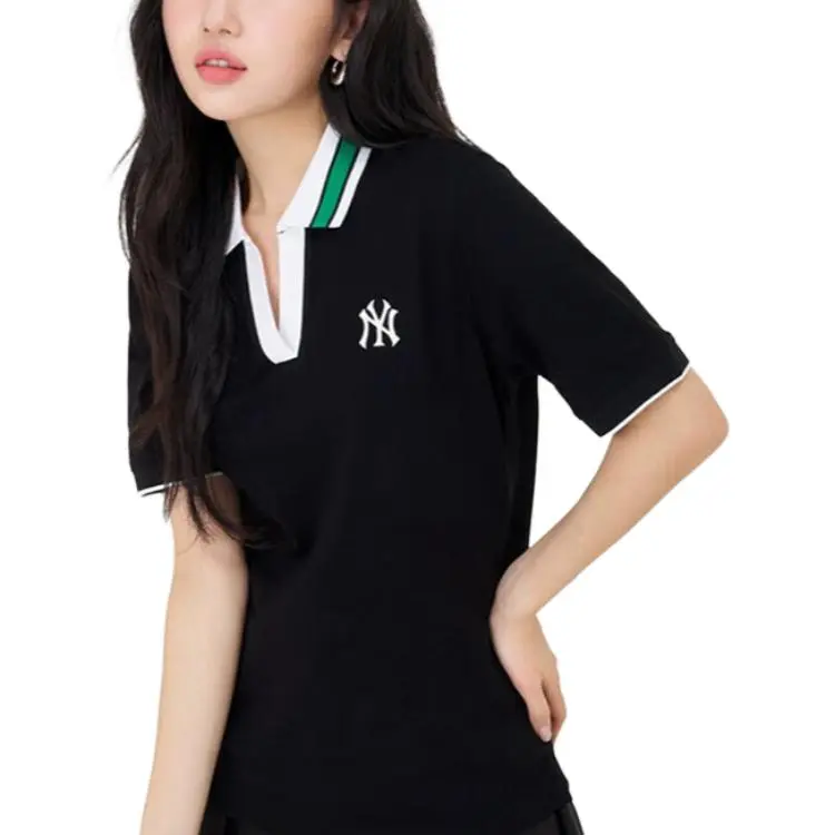 MLB Outdoor Cargo Polo Shirt Men's Black-4