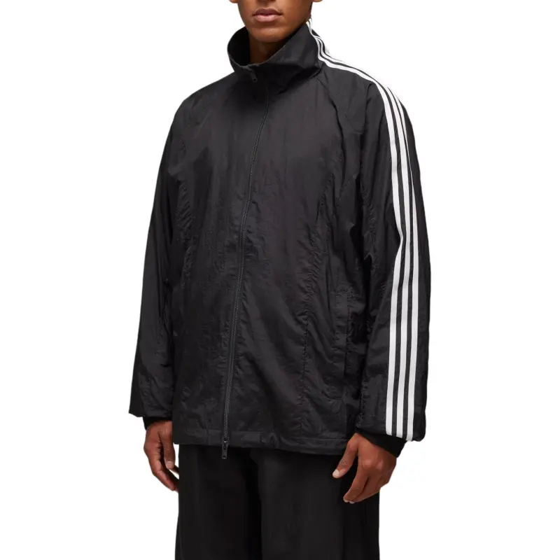 Y 3 Free Shipping With AdiClub Y 3 3 Stripes Nylon Shell Jacket-1