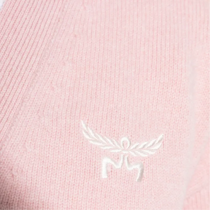 MCM Logo Embroidered Cradigan-3