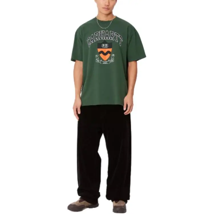 Carhartt WIP FW24 S/S Lazy Duck Academy T-Shirt T-Shirt Unisex Sycamore Green-3