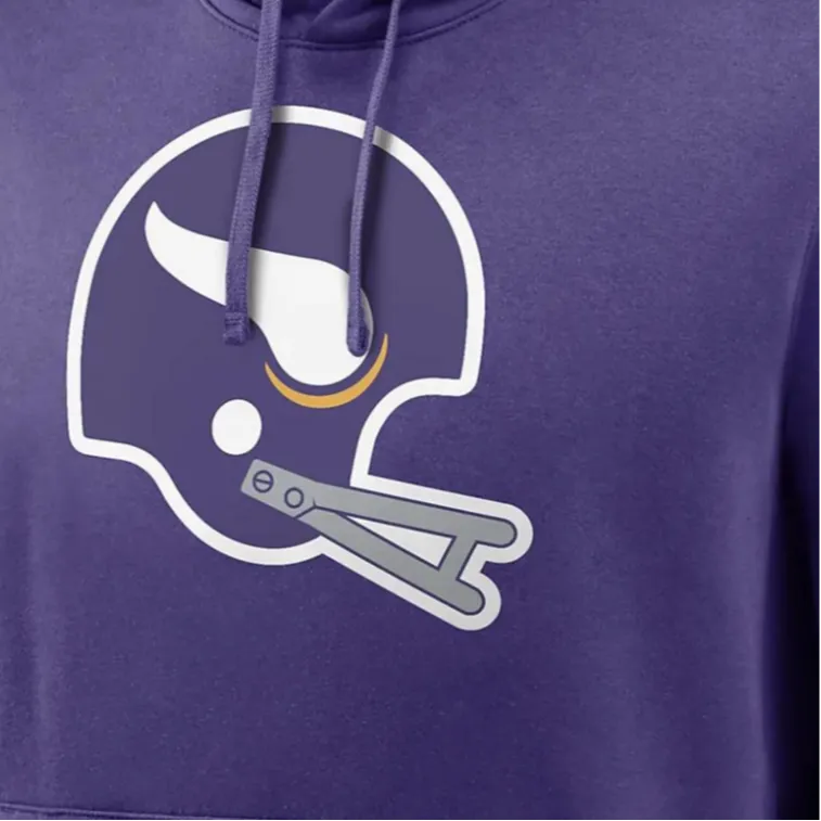Nike Minnesota Vikings Rewind Club Logo Men's Nike Nfl Pullover Hoodie-2