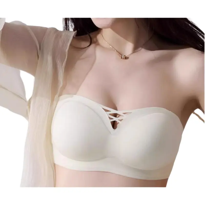 MIIOW Women's Strapless Bras-1