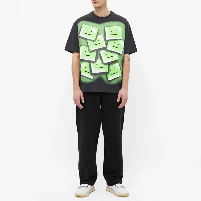 Acne Studios T Shirts Unisex Black-4