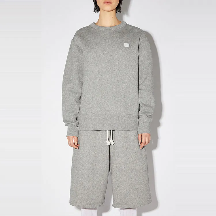 Acne Studios Face-patch Crew Neck Sweatshirt-4