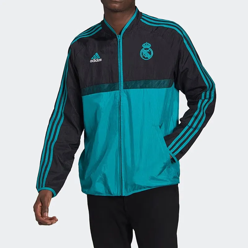 Adidas Real Madrid Jacket Men's Blue-1