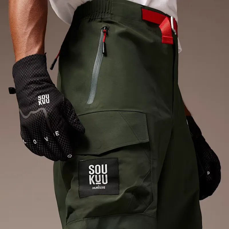 THE NORTH FACE x Project U Geodesic Shell Windbreaker Pants Men's Deep Cedar Green-3