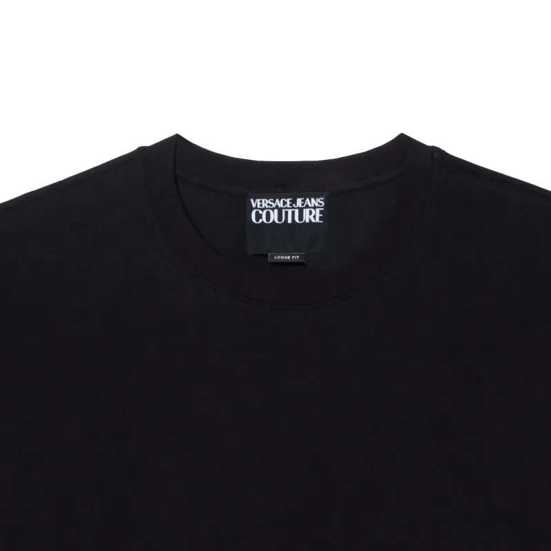 VERSACE JEANS COUTURE Logo print Cotton T shirt-5