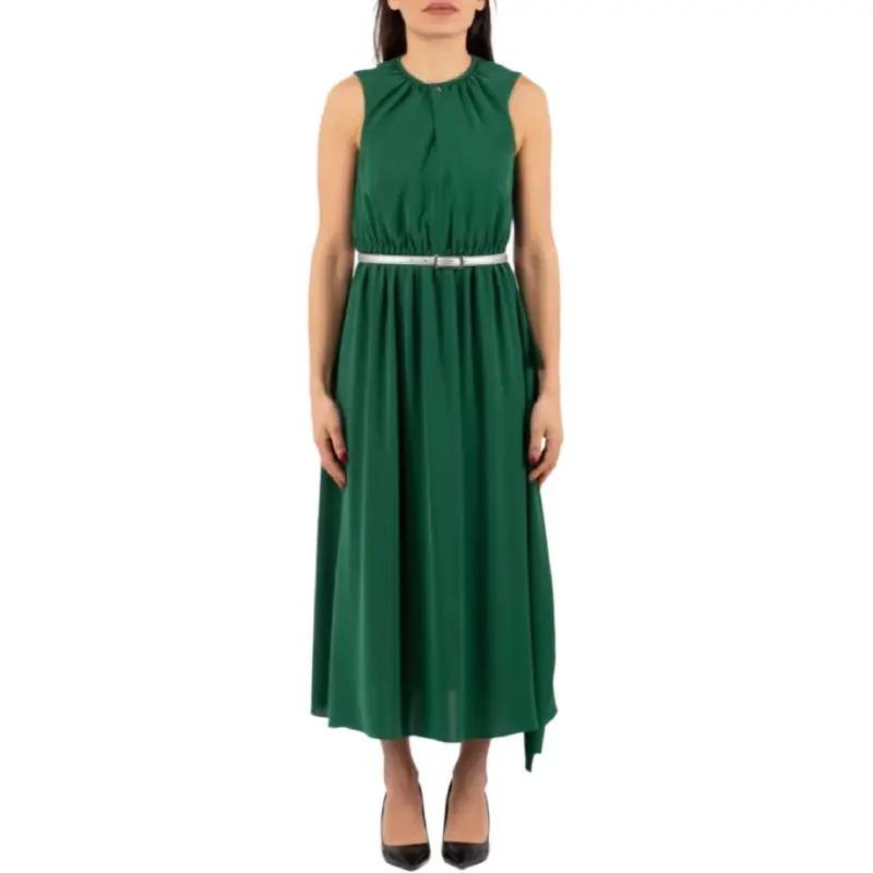MaxMara Studio Sleeveless Dress Women's Green-3